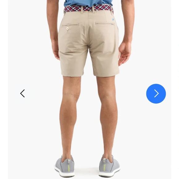 NWT Mugsy Arnies Golf Shorts in Khaki Sz 30 - Picture 7 of 12